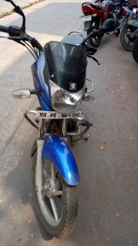 Blue Bajaj Platina 100