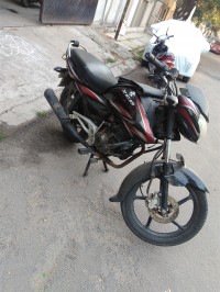 Black Bajaj XCD 135 DTS-Si