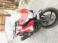 Red And White Honda CBR 250R