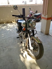 Green Chrome Royal Enfield Bullet Machismo A500