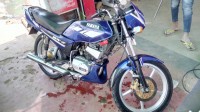 Blue Yamaha RXZ