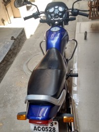 Blue Bajaj Caliber 115