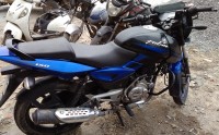 Blue Bajaj Pulsar 150 DTSi