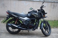 Black Honda CB Shine SP