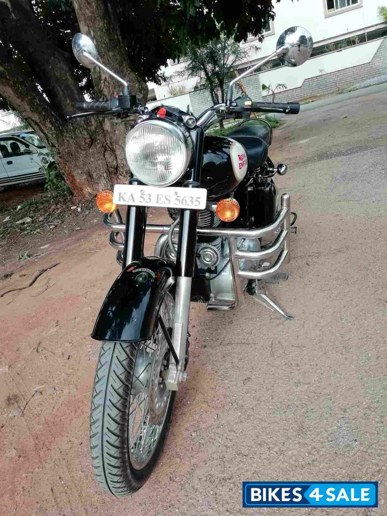 Used 2017 Model Royal Enfield Classic 350 For Sale In Bangalore Id 172809 Black Colour 3565