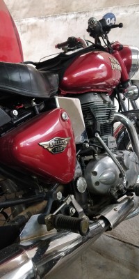 Wine Red Royal Enfield Bullet Electra Twinspark