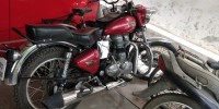 Wine Red Royal Enfield Bullet Electra Twinspark