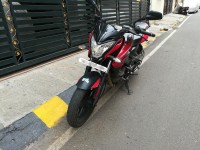 Red Bajaj Pulsar 200 NS