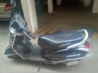 Black Honda Activa 3G