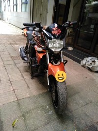 Orange & Black Yamaha FZ-S FI V2