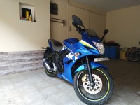 Blue Motogp Edition Suzuki Gixxer SF