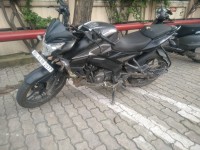 Glossy Pewter Grey Bajaj Pulsar NS 160