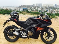 Demon Black Bajaj Pulsar RS 200