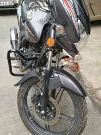 Grey Metallic Honda CB Shine SP