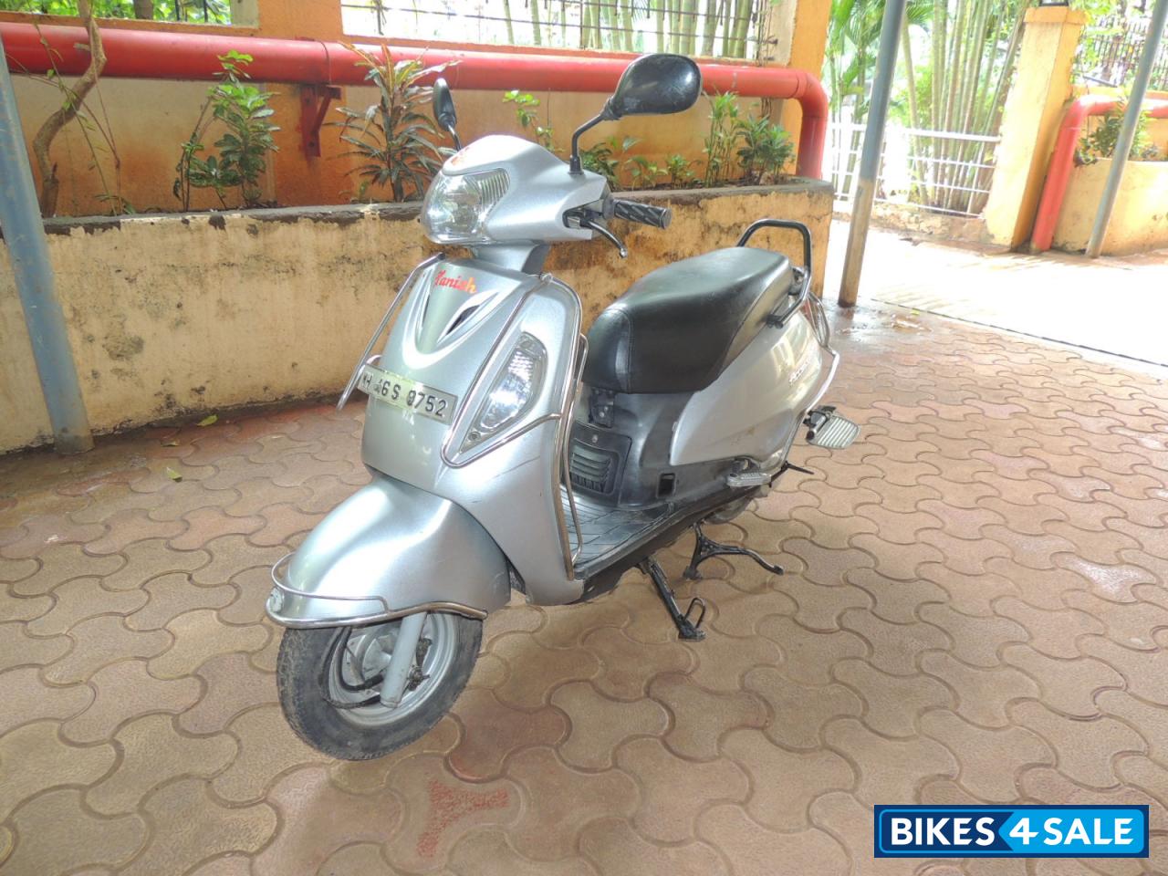 Silver Suzuki Access 125