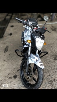 Black Yamaha FZ-S