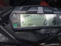 White Blue Yamaha Fazer FI V2