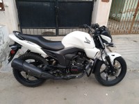 White Honda CB Trigger