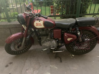 Maroon Royal Enfield Classic 350