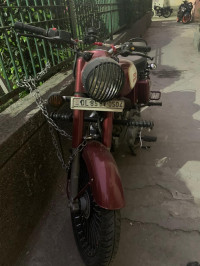 Maroon Royal Enfield Classic 350