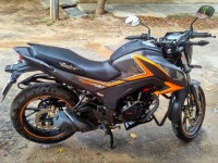 Grey Orange Honda CB Hornet 160R