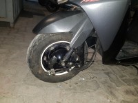 Matte Black Honda Dio