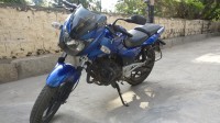 Blue Bajaj Pulsar 180 DTSi