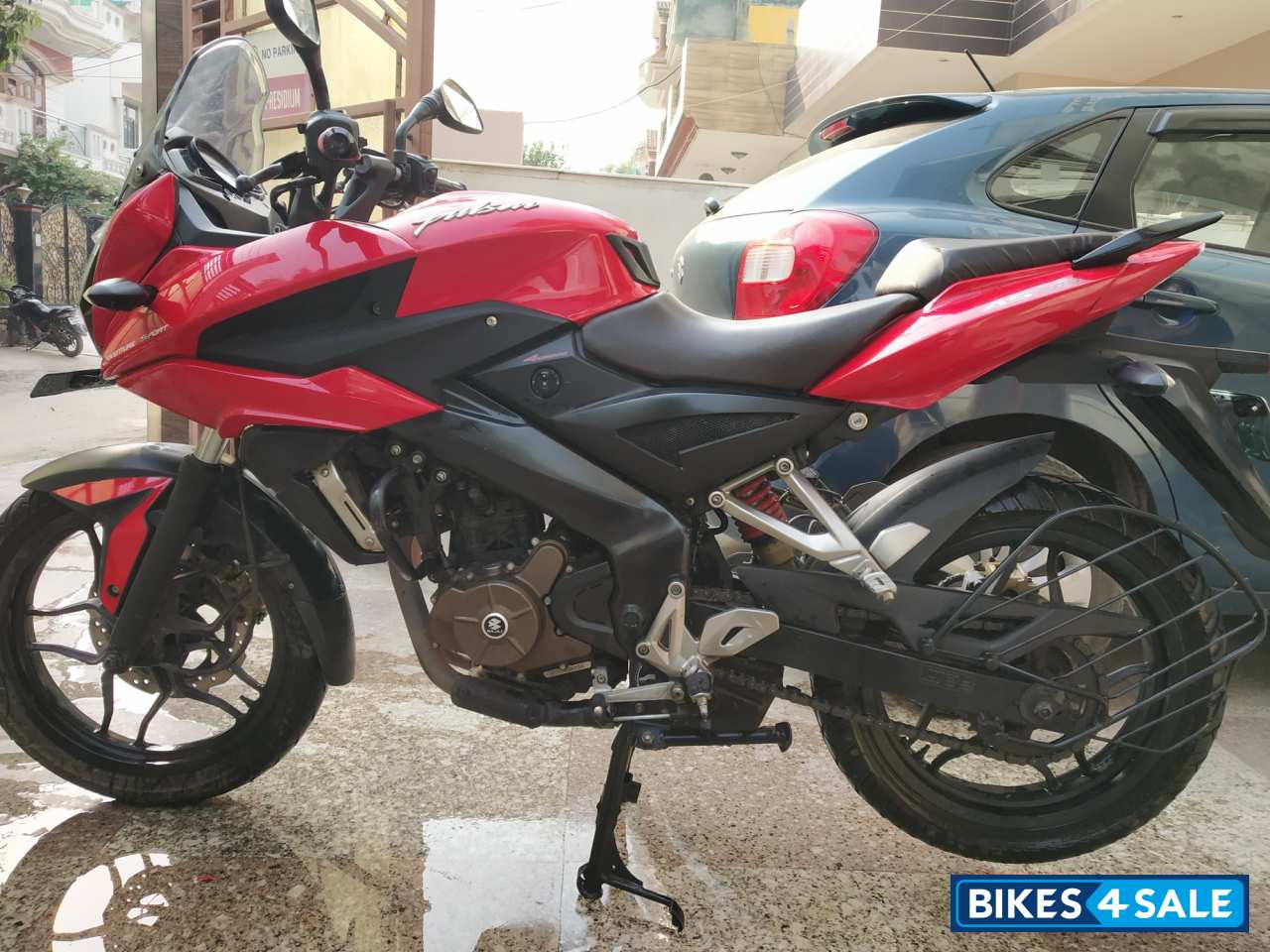 Used 2015 model Bajaj Pulsar AS 200 for sale in Gurgaon. ID 188232. Red ...