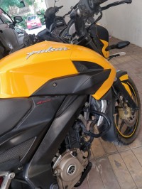 Mustard Yellow Bajaj Pulsar 200 NS