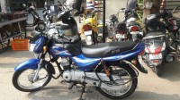 Blue Bajaj CT 100