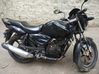 Black TVS Apache RTR 160