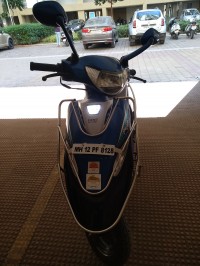 Nero Blue TVS Scooty Pep Plus