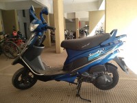 Nero Blue TVS Scooty Pep Plus