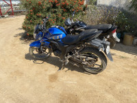 Blue Suzuki Gixxer 150