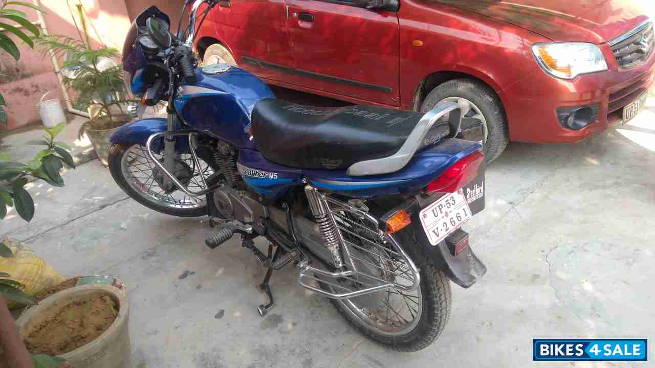 Blue Bajaj Caliber 115