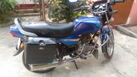 Blue Bajaj Caliber 115