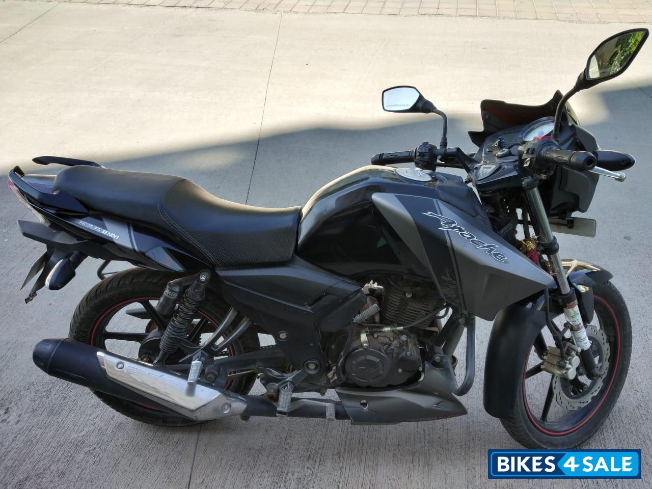 Used 13 Model Tvs Apache Rtr 160 For Sale In Bangalore Id Grey Colour Bikes4sale