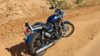 Marine Blue Royal Enfield Thunderbird 350