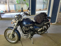 Marine Blue Royal Enfield Thunderbird 350