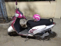 Pink & White Honda Activa i