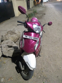 Pink & White Honda Activa i