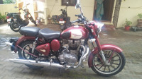 Maroon Royal Enfield Classic 350