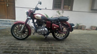 Maroon Royal Enfield Classic 350