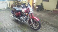 Maroon Royal Enfield Classic 350