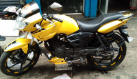 Yellow TVS Apache RTR 160