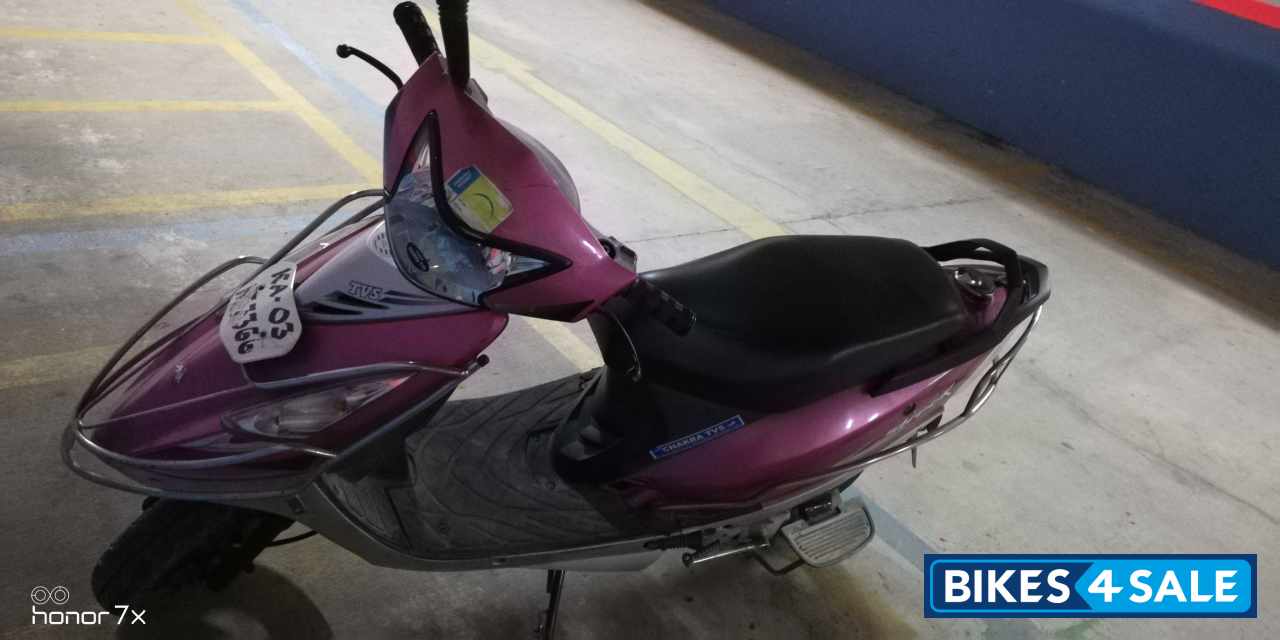 Pink TVS Scooty Streak