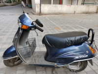 Dark Blue Honda Activa