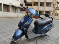 Dark Blue Honda Activa