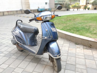 Dark Blue Honda Activa