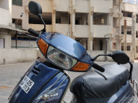 Dark Blue Honda Activa